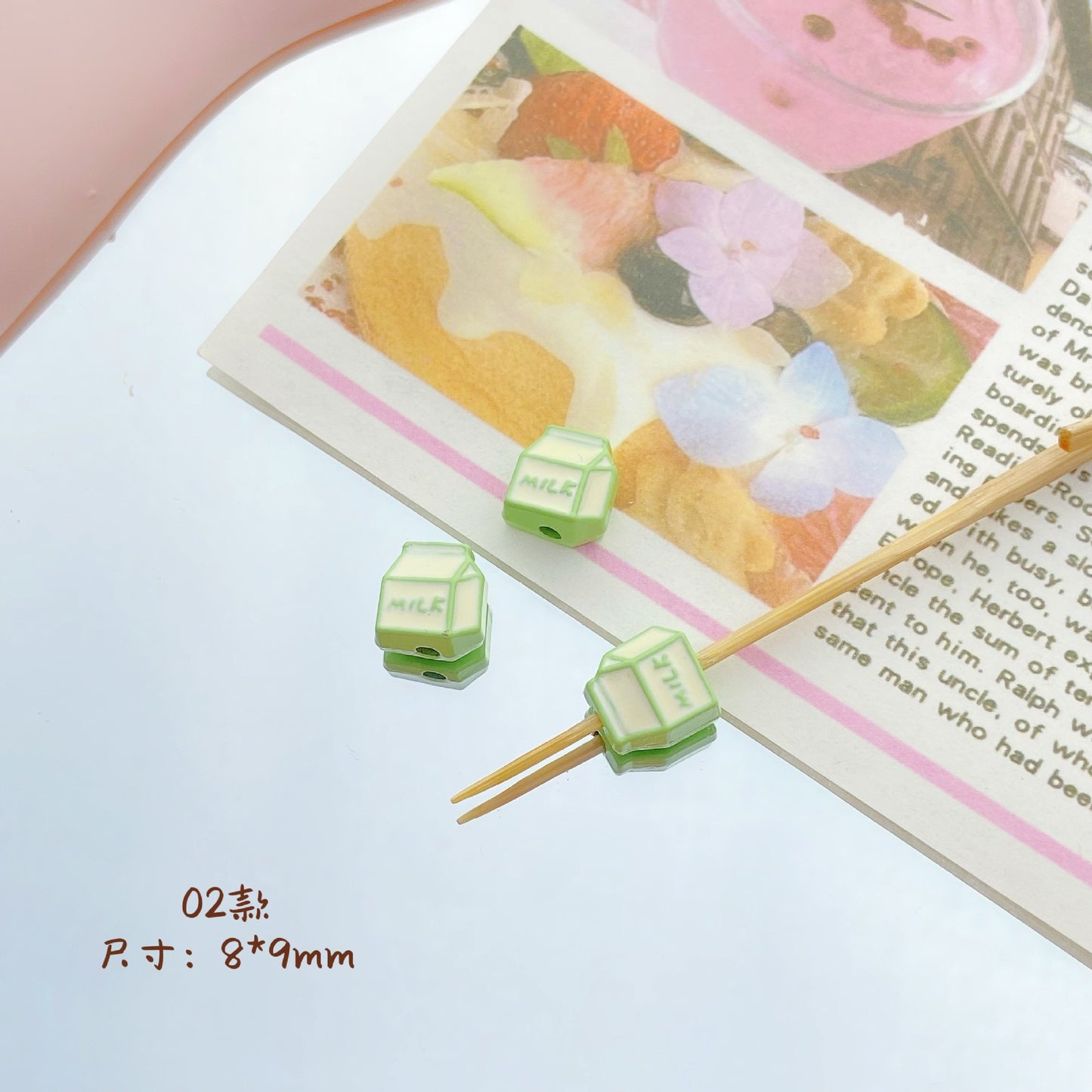 🎀 DIY Pastel Pink & Mint Alloy Charms Collection 🍓