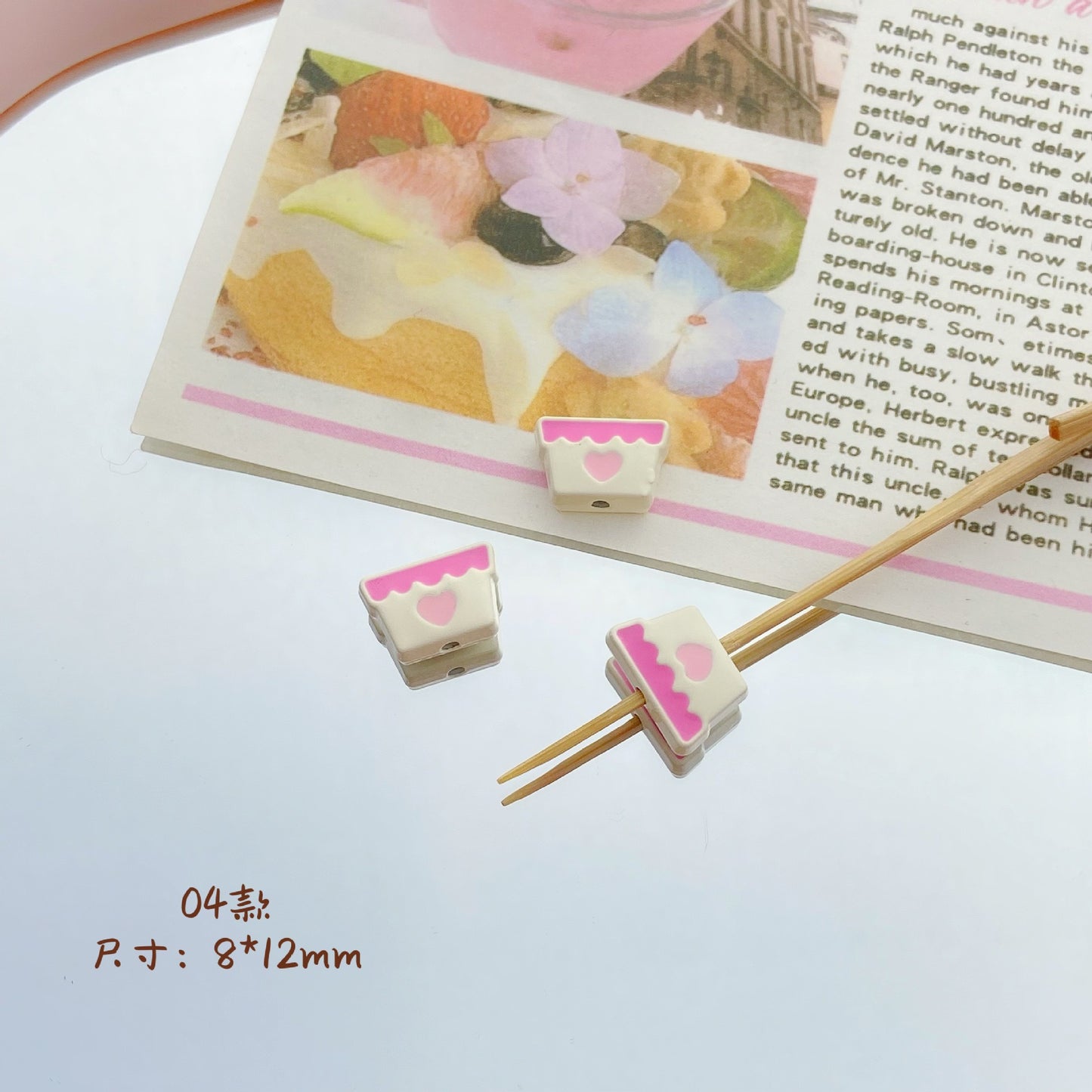🎀 DIY Pastel Pink & Mint Alloy Charms Collection 🍓