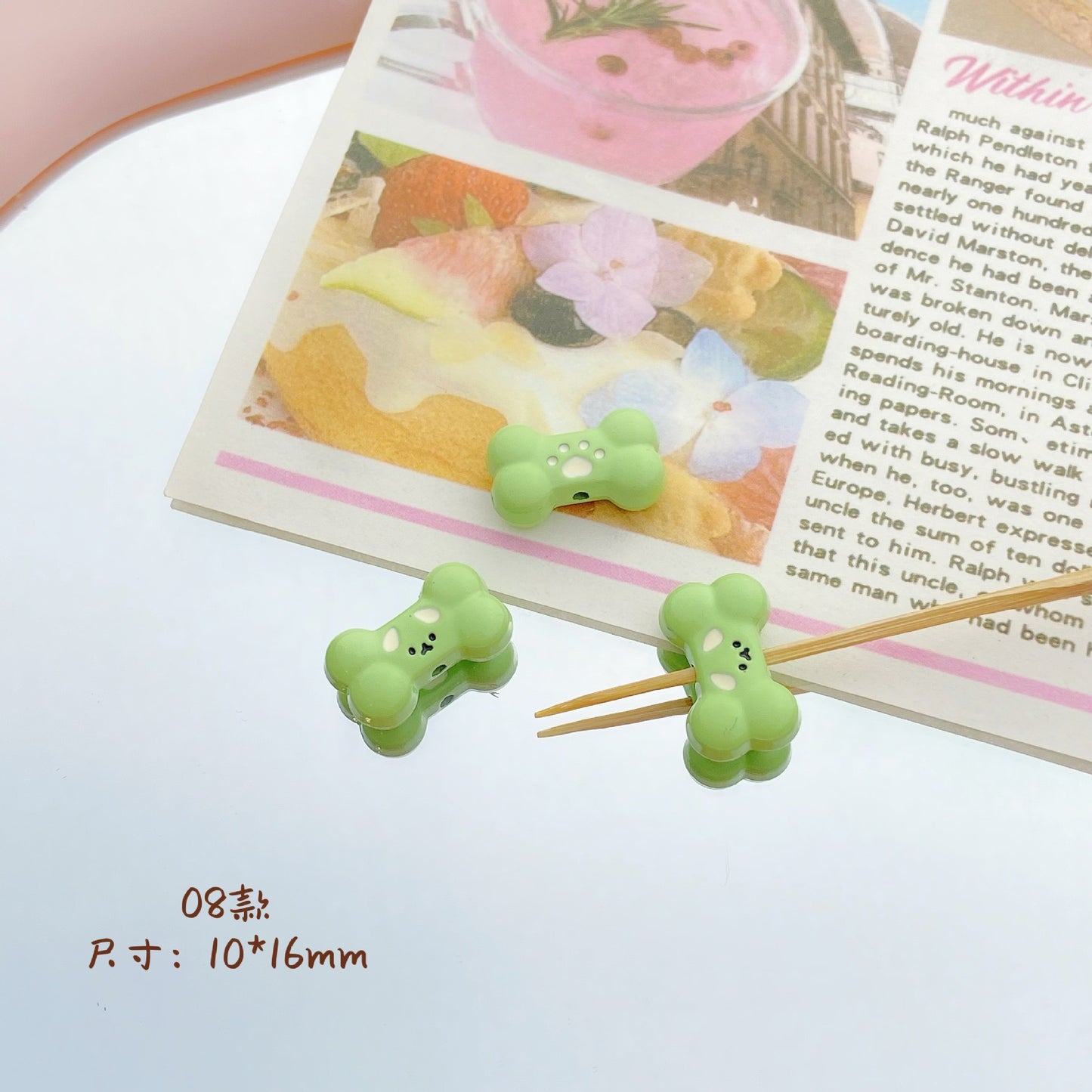 🎀 DIY Pastel Pink & Mint Alloy Charms Collection 🍓
