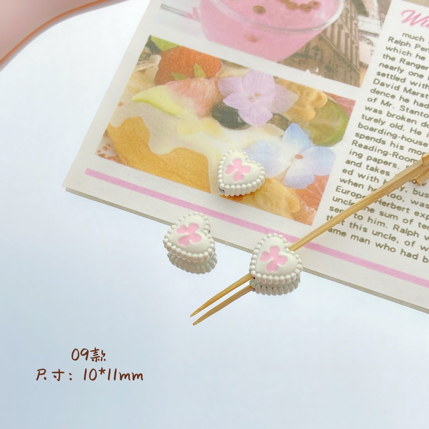 🎀 DIY Pastel Pink & Mint Alloy Charms Collection 🍓