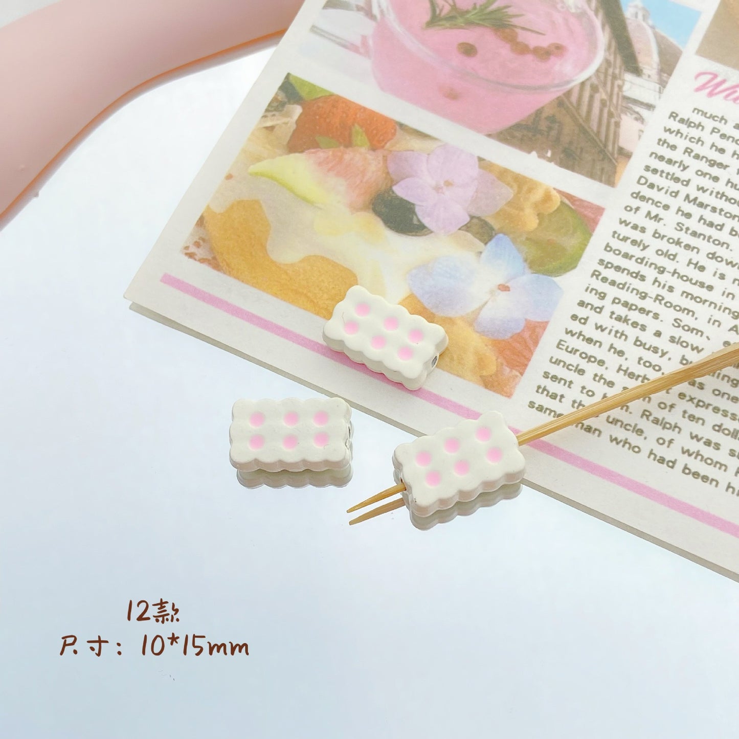 🎀 DIY Pastel Pink & Mint Alloy Charms Collection 🍓