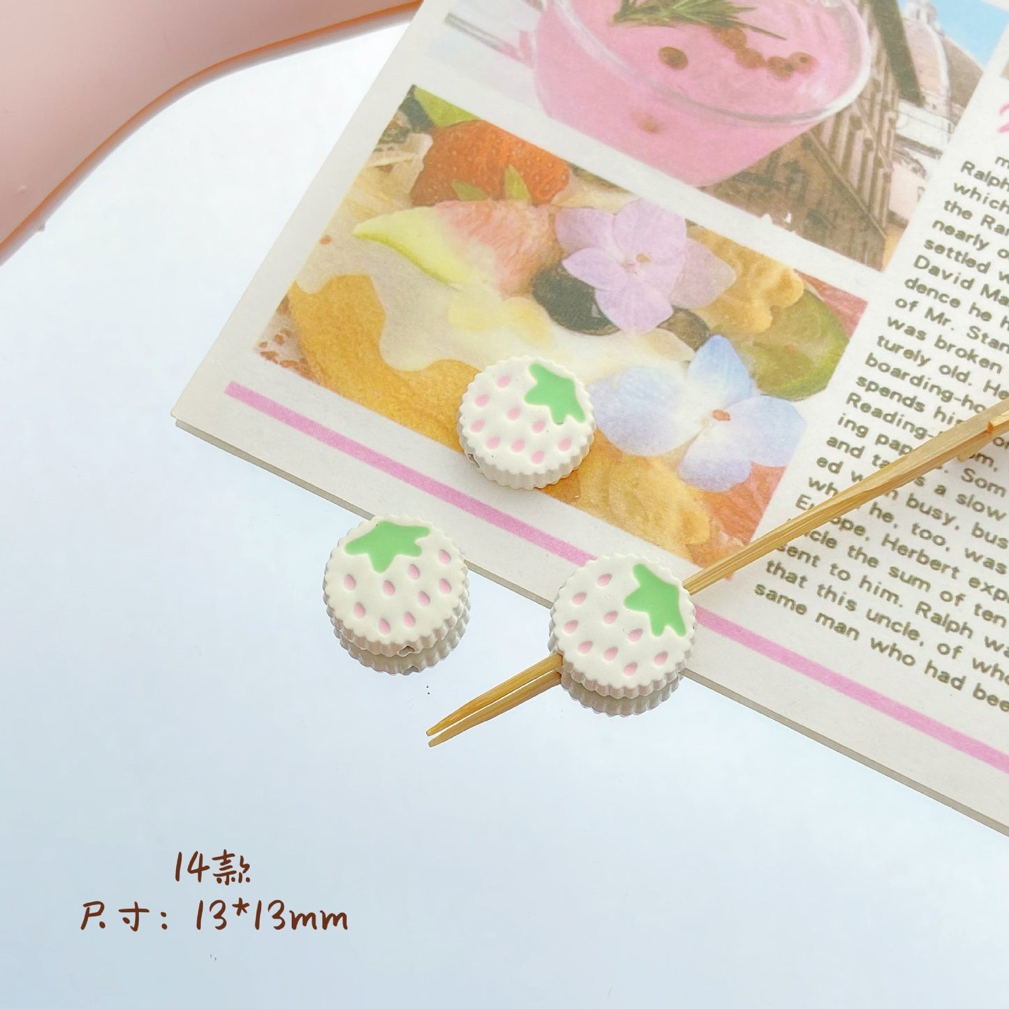 🎀 DIY Pastel Pink & Mint Alloy Charms Collection 🍓
