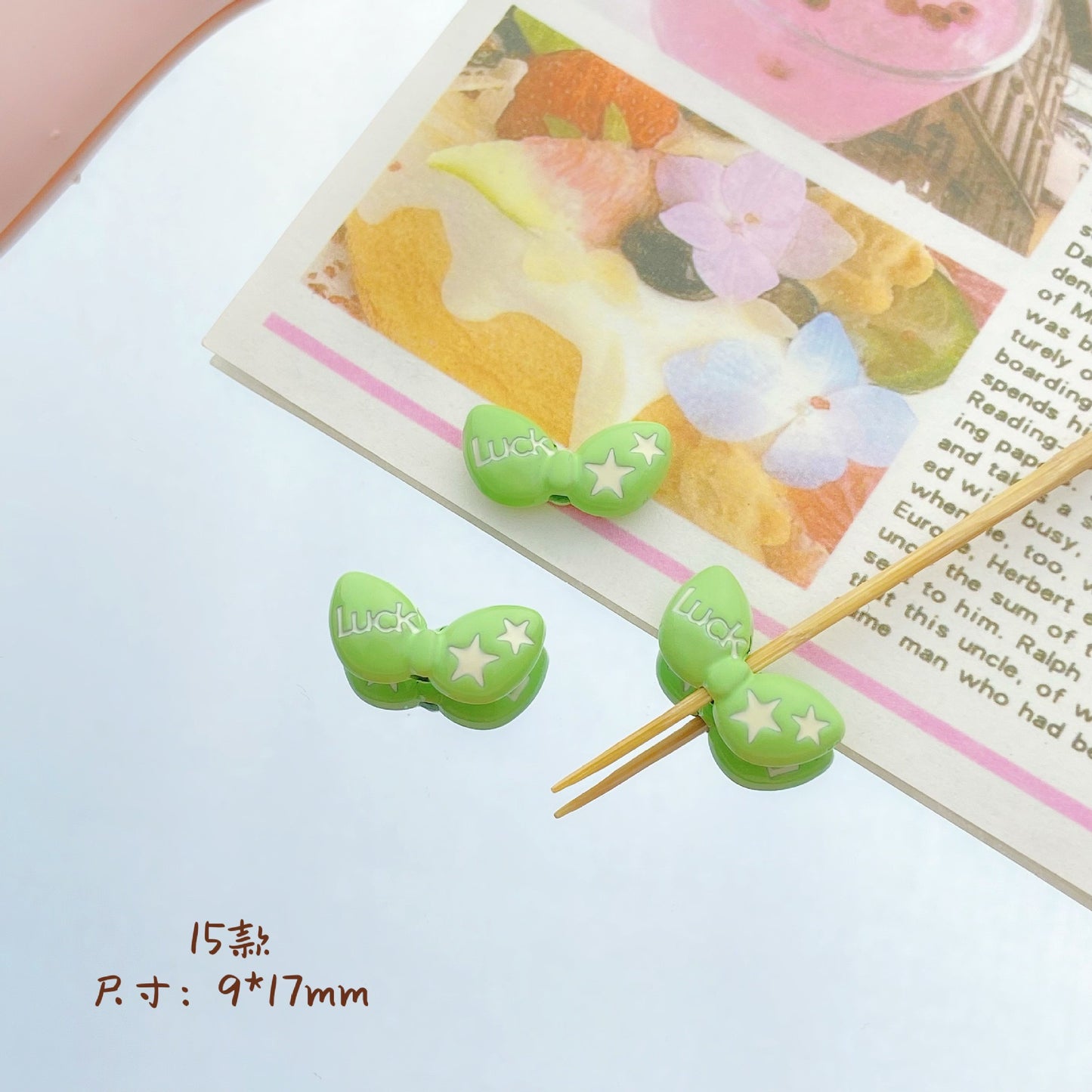 🎀 DIY Pastel Pink & Mint Alloy Charms Collection 🍓