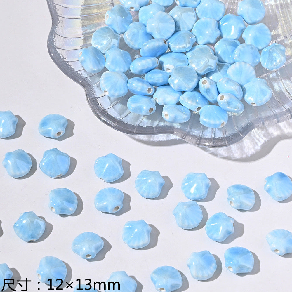blue blue world ceramic beads
