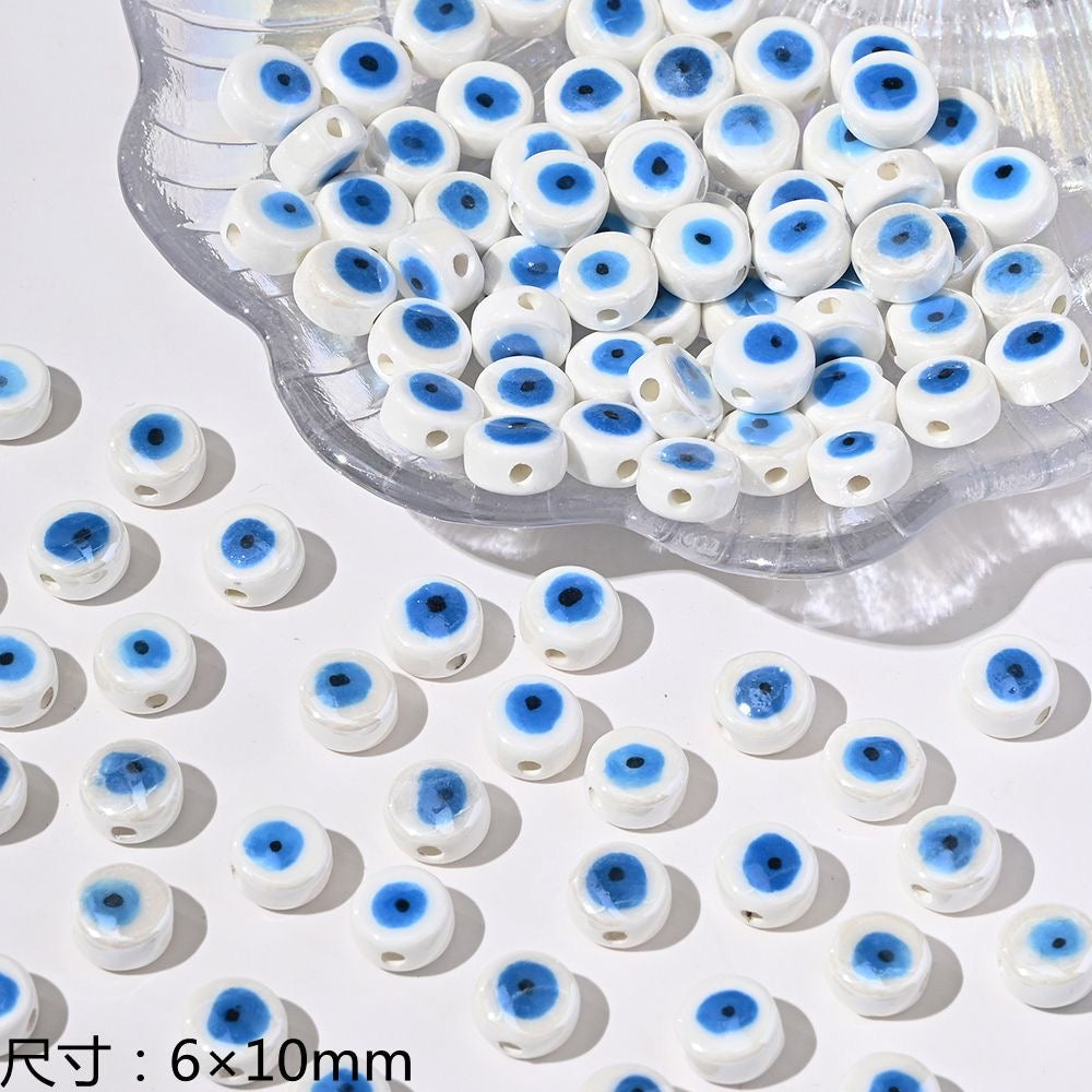 blue blue world ceramic beads