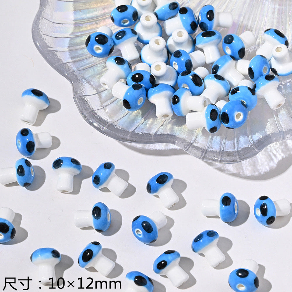 blue blue world ceramic beads